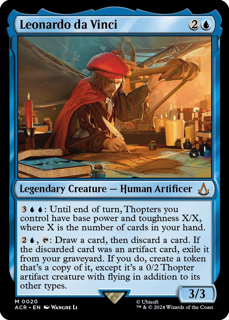 Image for Leonardo da Vinci (20) (ACR) - Magic: The Gathering