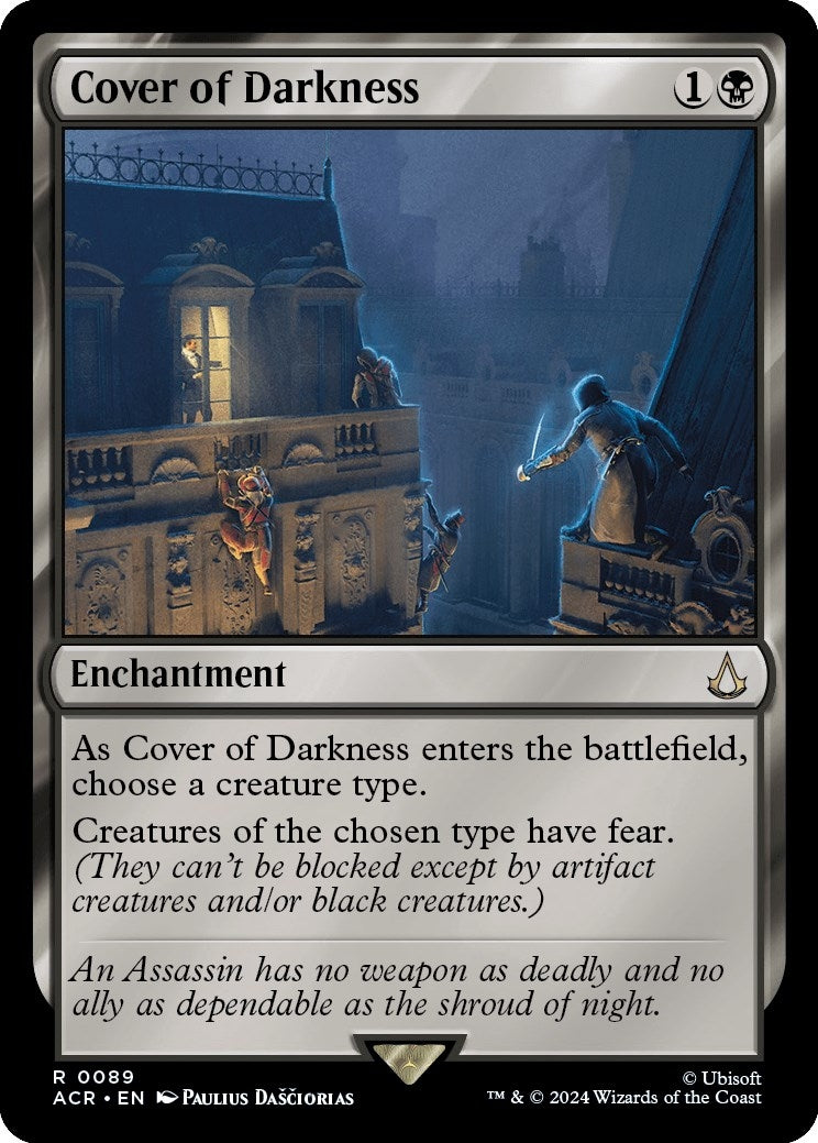 Image for Cover of Darkness (89) (ACR) - Magic: The Gathering