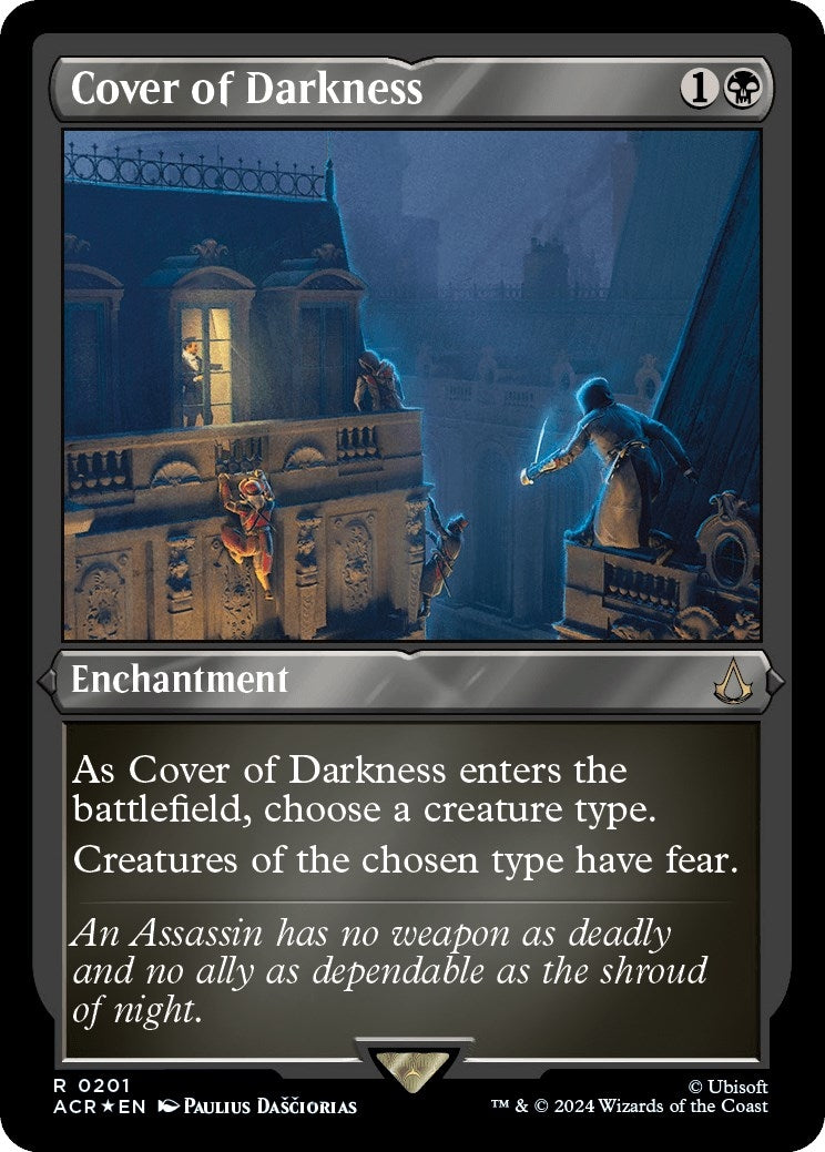 Image for Cover of Darkness (Foil Etched) (201) (ACR) - Magic: The Gathering