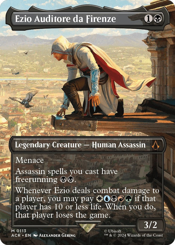 Image for Ezio Auditore da Firenze (Borderless) (113) (ACR) - Magic: The Gathering