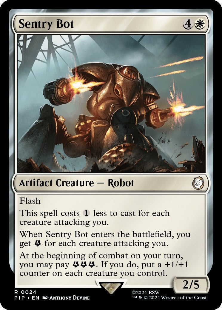 Image for Sentry Bot (24) (PIP) - Magic: The Gathering