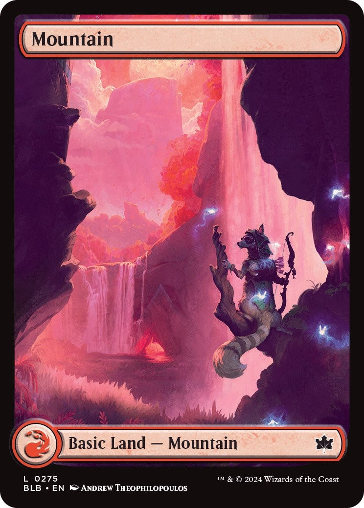 Image for Mountain (0275) (275) (BLB) - Magic: The Gathering