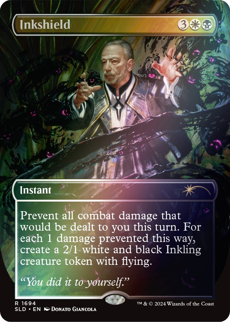 Image for Inkshield (Rainbow Foil) (1694) (SLD) - Magic: The Gathering