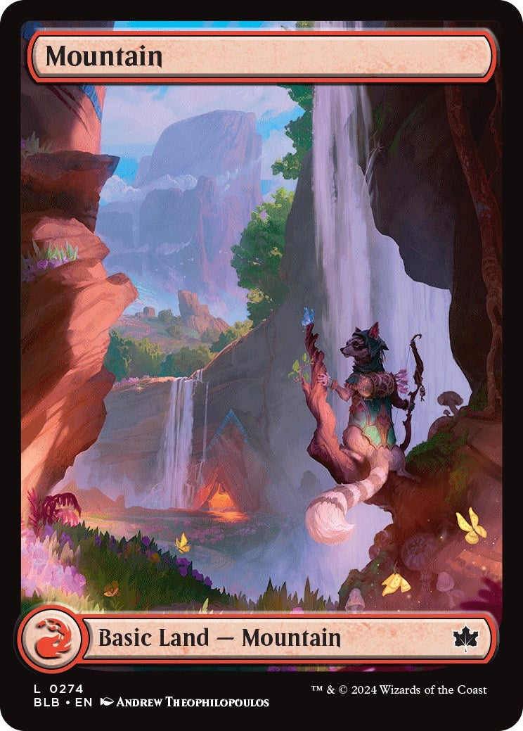 Image for Mountain (0274) (274) (BLB) - Magic: The Gathering