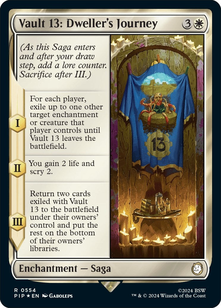 Image for Vault 13: Dweller's Journey (Surge Foil) (554) (PIP) - Magic: The Gathering