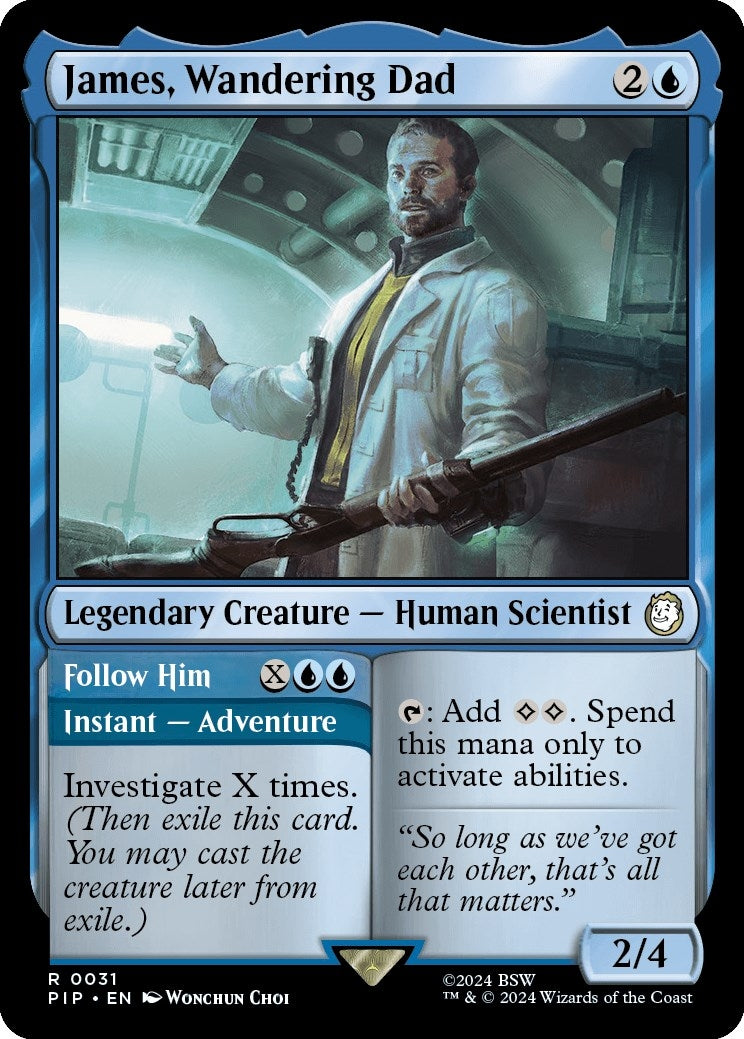 Image for James, Wandering Dad (31) (PIP) - Magic: The Gathering