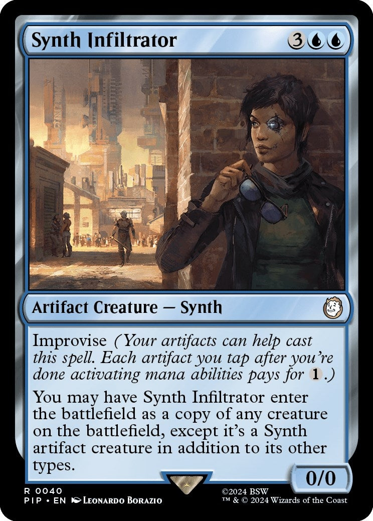 Image for Synth Infiltrator (40) (PIP) - Magic: The Gathering