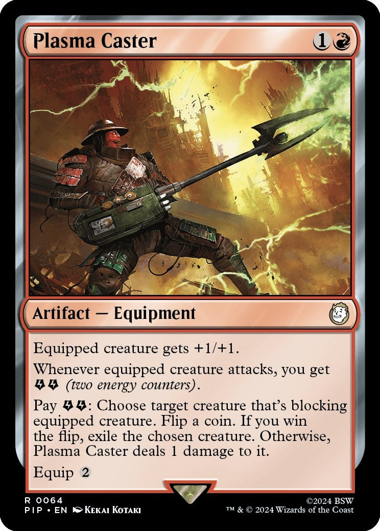 Image for Plasma Caster (64) (PIP) - Magic: The Gathering