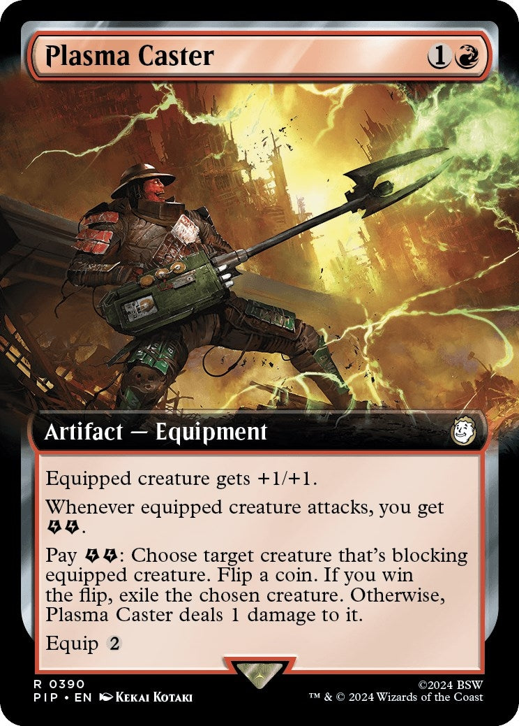 Image for Plasma Caster (Extended Art) (390) (PIP) - Magic: The Gathering