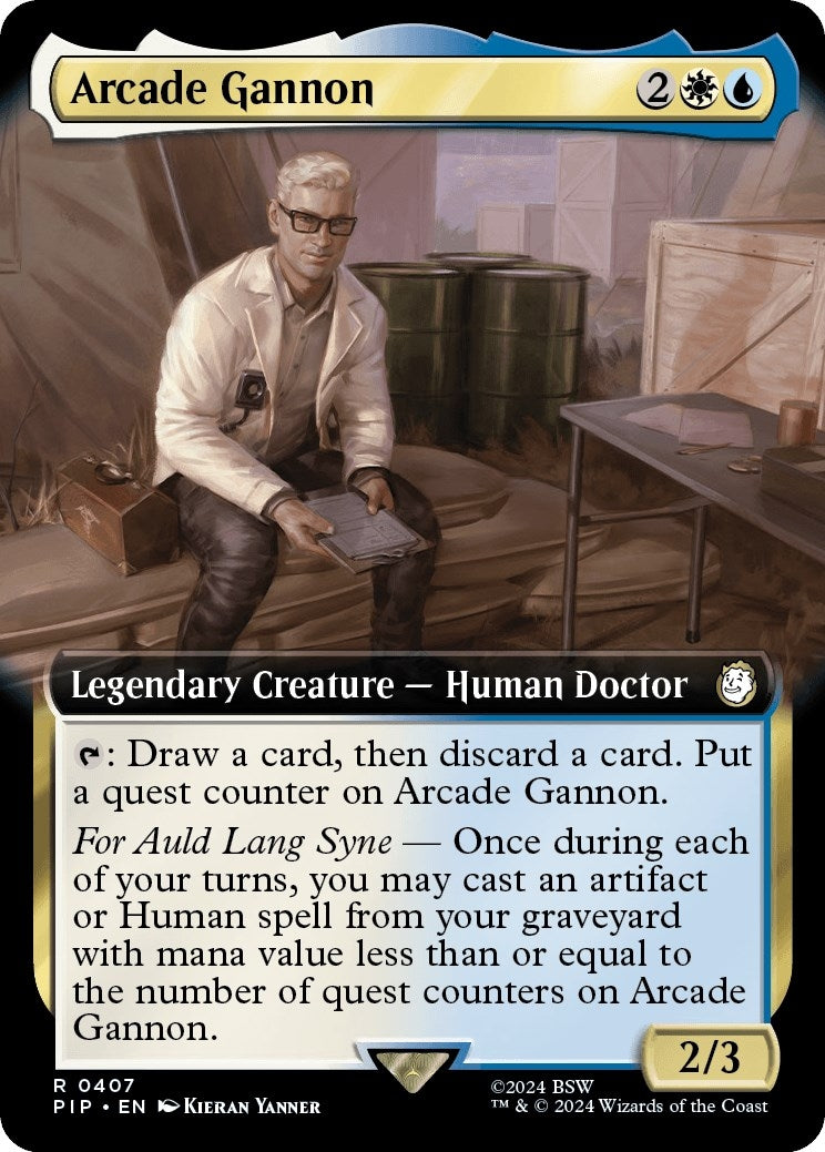 Image for Arcade Gannon (Extended Art) (407) (PIP) - Magic: The Gathering