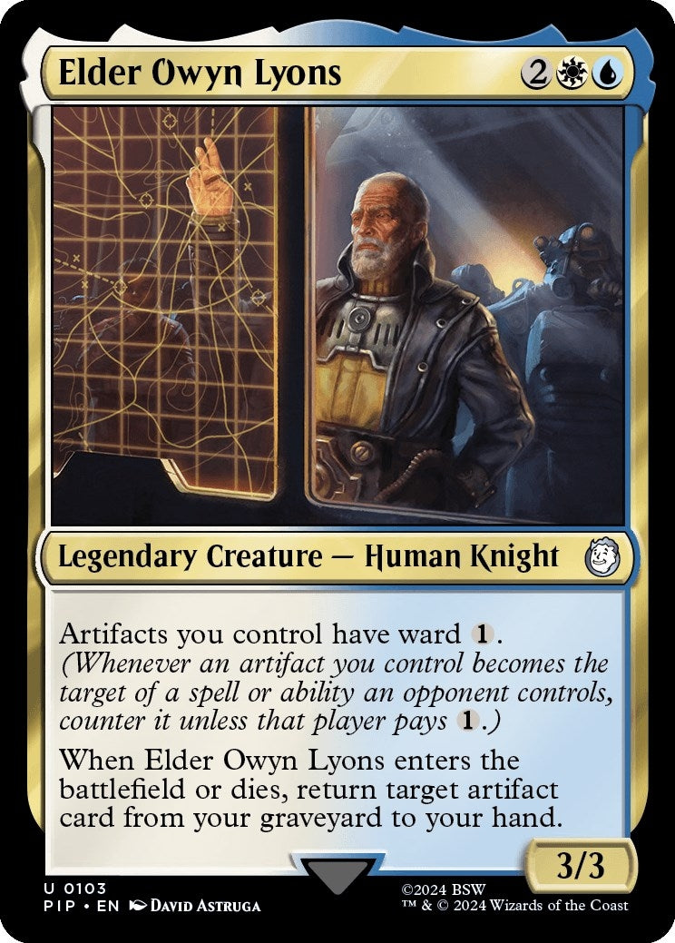 Image for Elder Owyn Lyons (103) (PIP) - Magic: The Gathering