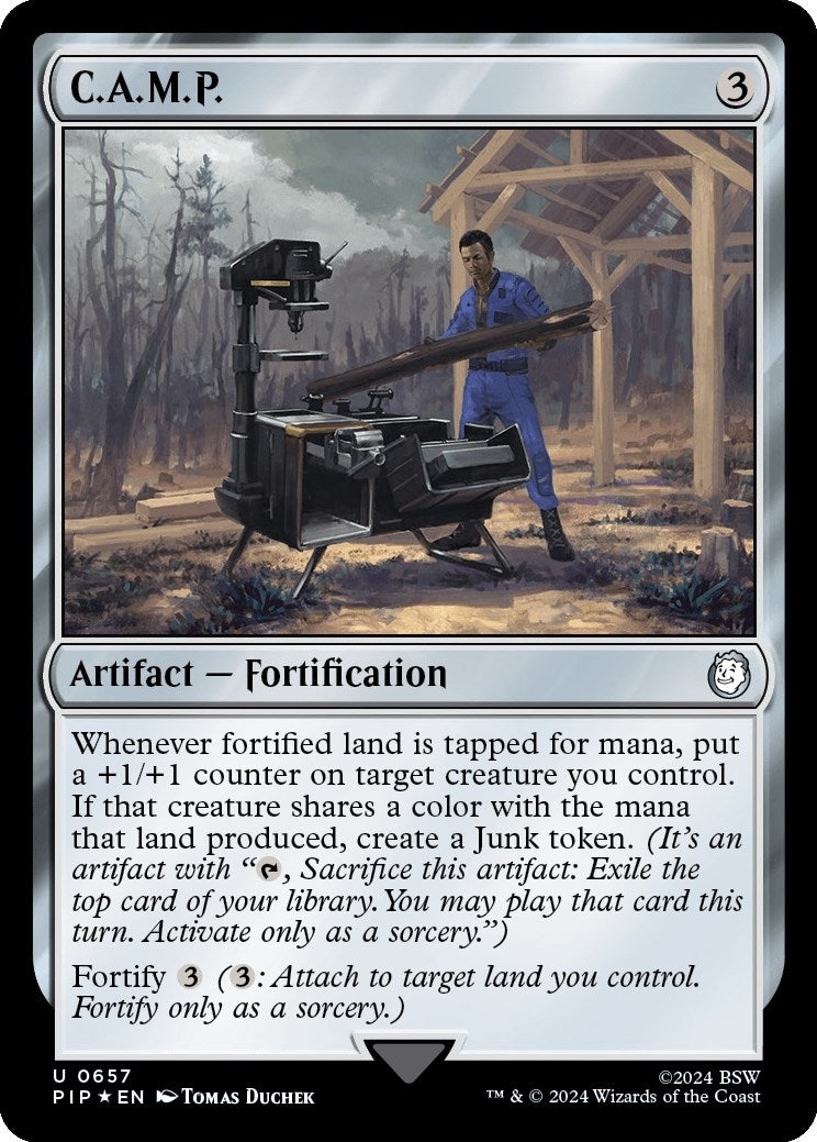 Image for C.A.M.P. (Surge Foil) (657) (PIP) - Magic: The Gathering