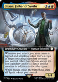 Image for Shaun, Father of Synths (Extended Art) (Surge Foil) (957) (PIP) - Magic: The Gathering