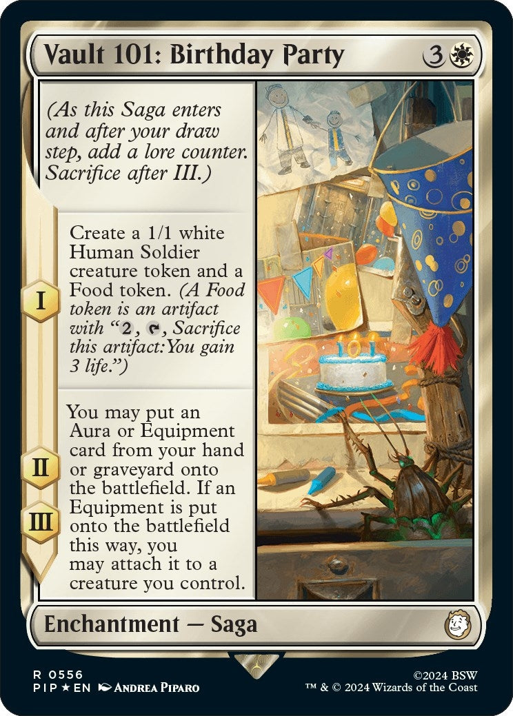 Image for Vault 101: Birthday Party (Surge Foil) (556) (PIP) - Magic: The Gathering