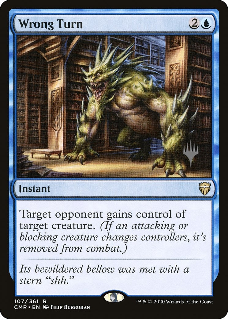 Image for Wrong Turn (107) (PPMKM) - Magic: The Gathering