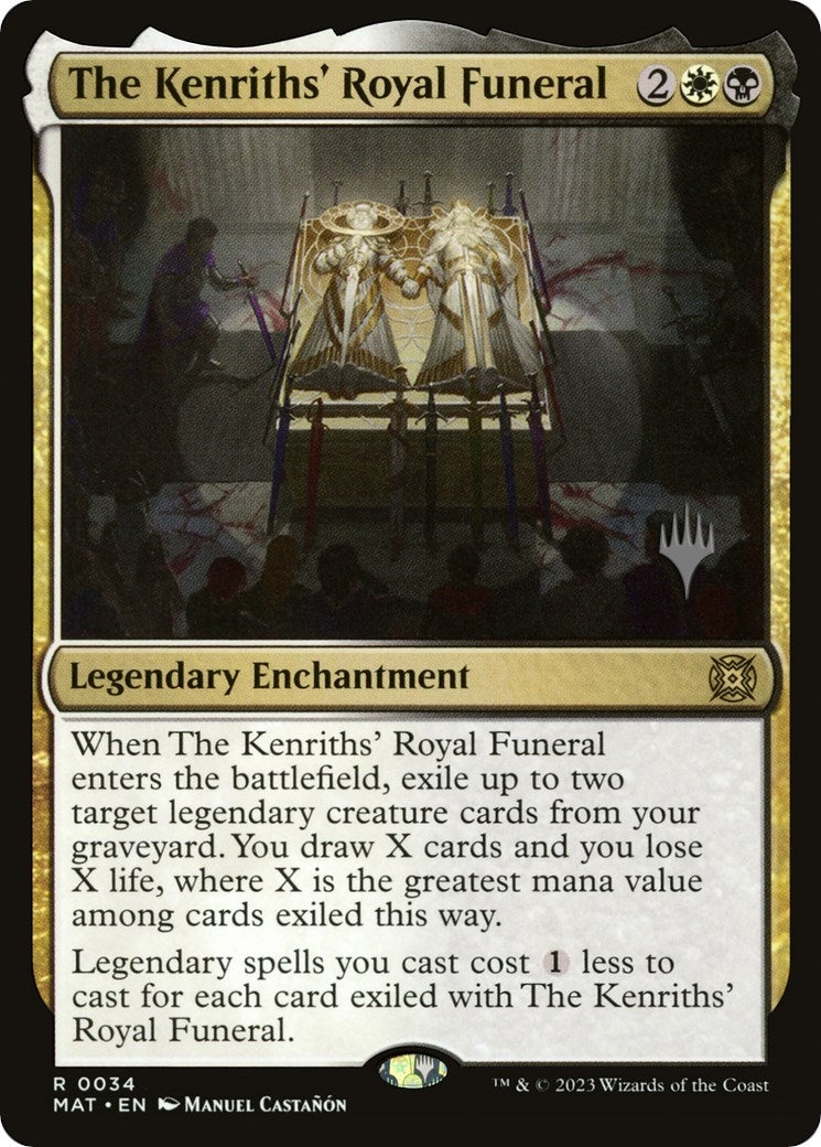 Image for The Kenriths' Royal Funeral (34) (PPMKM) - Magic: The Gathering