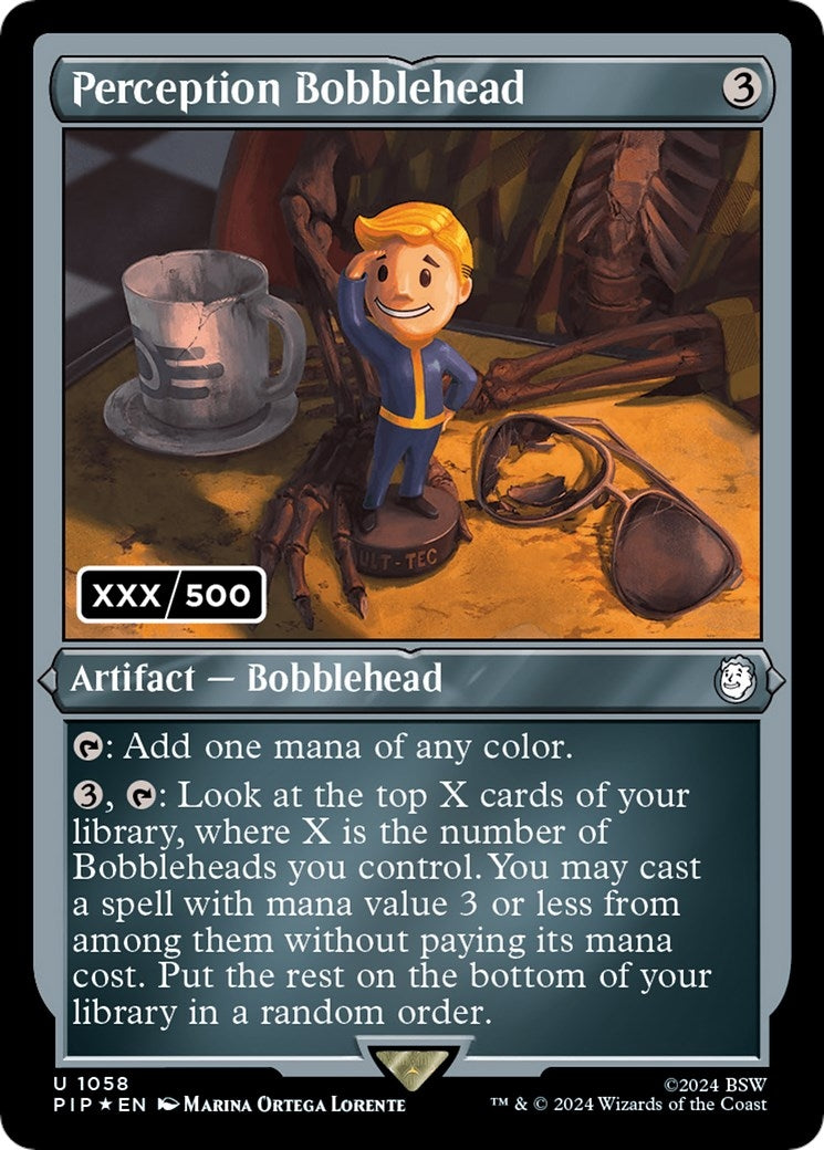 Image for Perception Bobblehead (Serial Numbered) (1058) (PIP) - Magic: The Gathering
