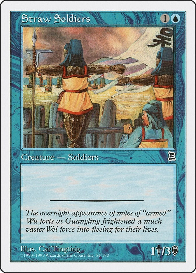 Image for Straw Soldiers (54) (PTK) - Magic: The Gathering