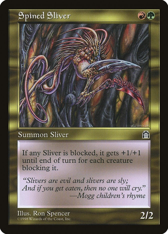 Image for Spined Sliver (STH) - Magic: The Gathering