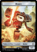 Image for Robot // Food (0014) Double-Sided Token (16 // 14) (PIP) - Magic: The Gathering