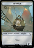 Image for Thopter // Treasure (0018) Double-Sided Token (17 // 18) (PIP) - Magic: The Gathering