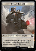 Image for Human Knight // Copy Double-Sided Token (2 // 1) (PIP) - Magic: The Gathering