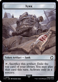 Image for Junk // Thopter Double-Sided Token (15 // 17) (PIP) - Magic: The Gathering