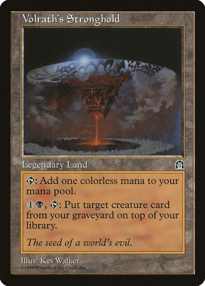 Image for Volrath's Stronghold (STH) - Magic: The Gathering