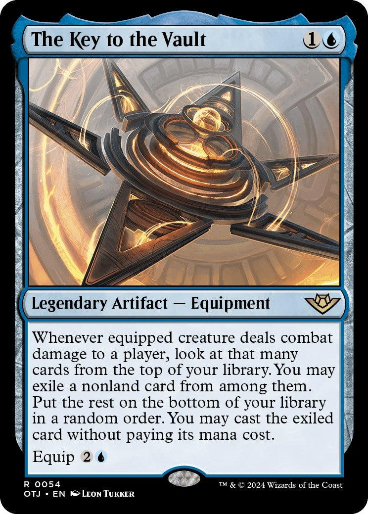 Image for The Key to the Vault (54) (OTJ) - Magic: The Gathering