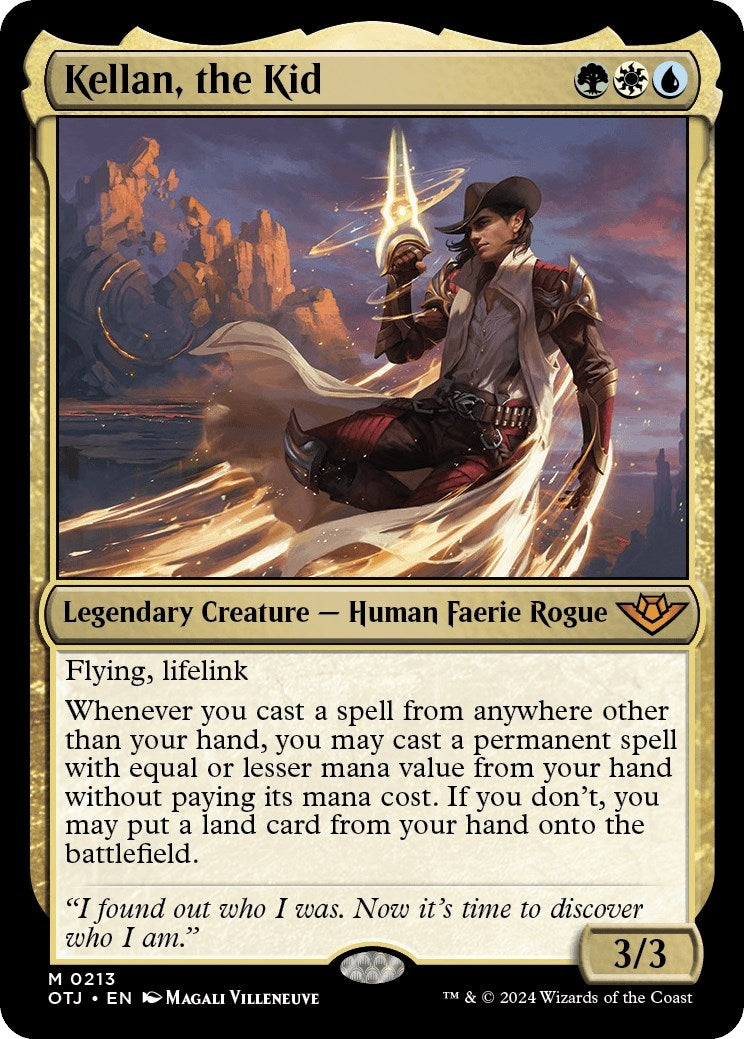 Image for Kellan, the Kid (213) (OTJ) - Magic: The Gathering