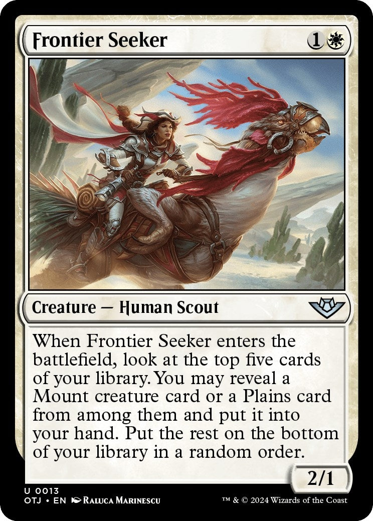 Image for Frontier Seeker (13) (OTJ) - Magic: The Gathering