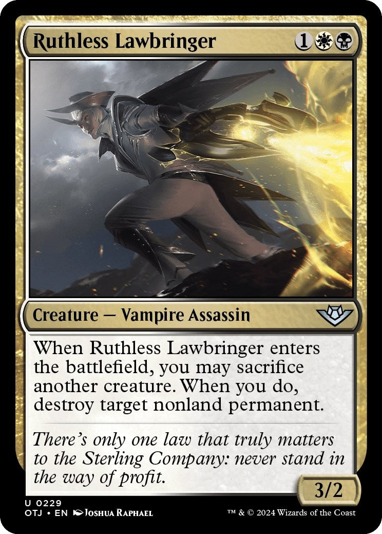 Image for Ruthless Lawbringer (229) (OTJ) - Magic: The Gathering