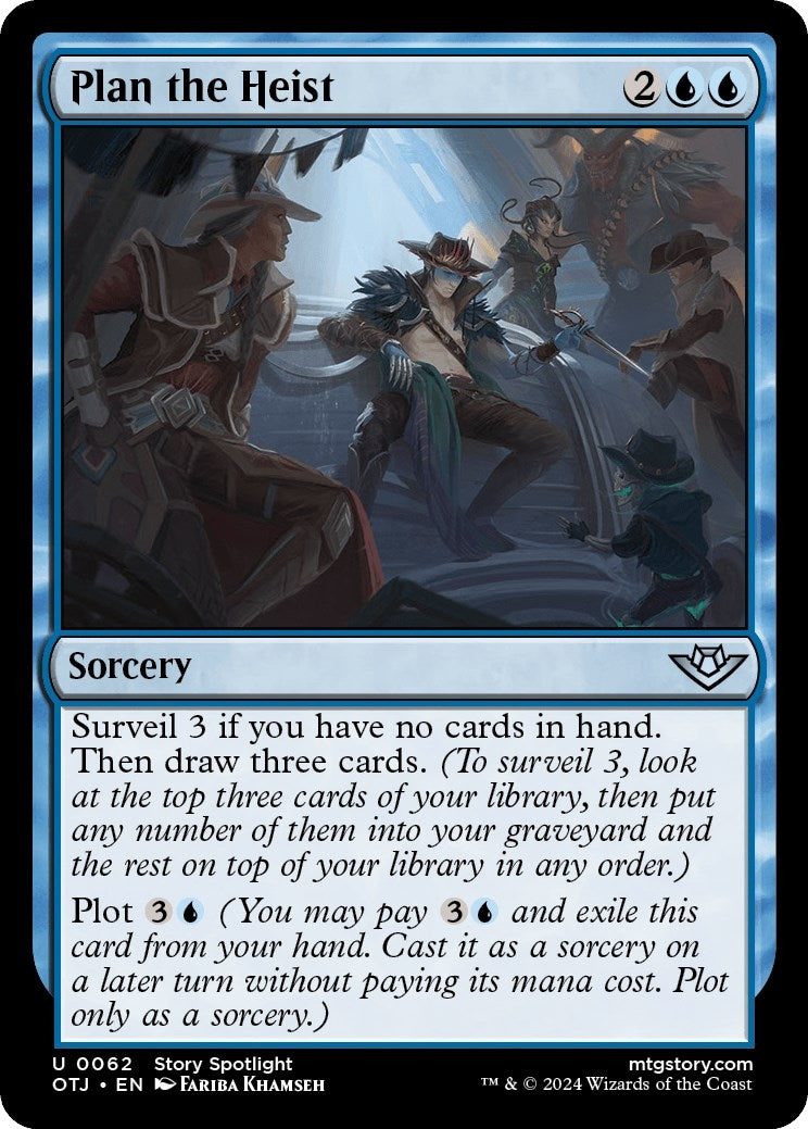 Image for Plan the Heist (62) (OTJ) - Magic: The Gathering