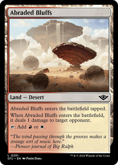 Abraded Bluffs (251) (OTJ)