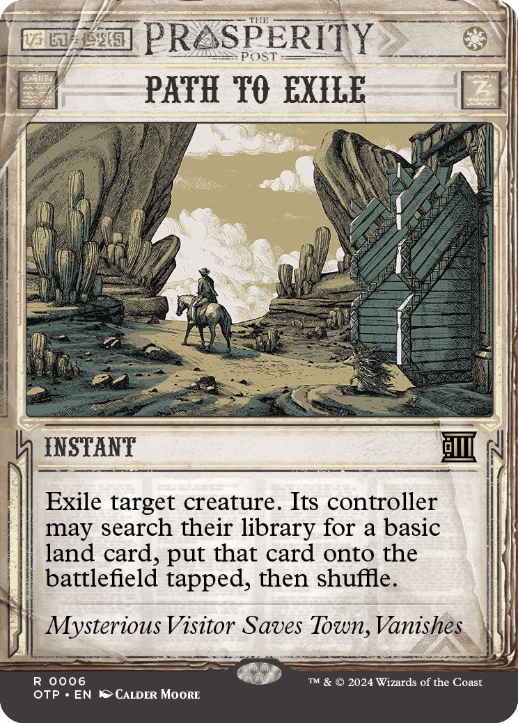 Image for Path to Exile (6) (OTP) - Magic: The Gathering