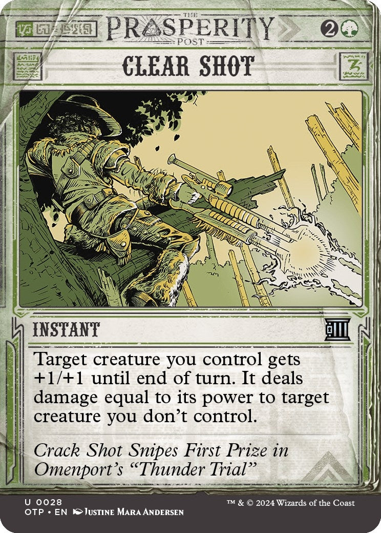 Image for Clear Shot (28) (OTP) - Magic: The Gathering