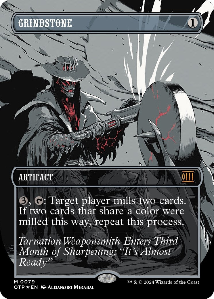 Image for Grindstone (Textured Foil) (79) (OTP) - Magic: The Gathering