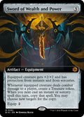 Image for Sword of Wealth and Power (Extended Art) (91) (BIG) - Magic: The Gathering