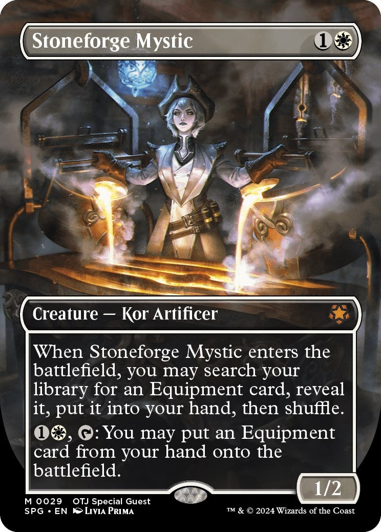 Image for Stoneforge Mystic (Borderless) (29) (SPG) - Magic: The Gathering