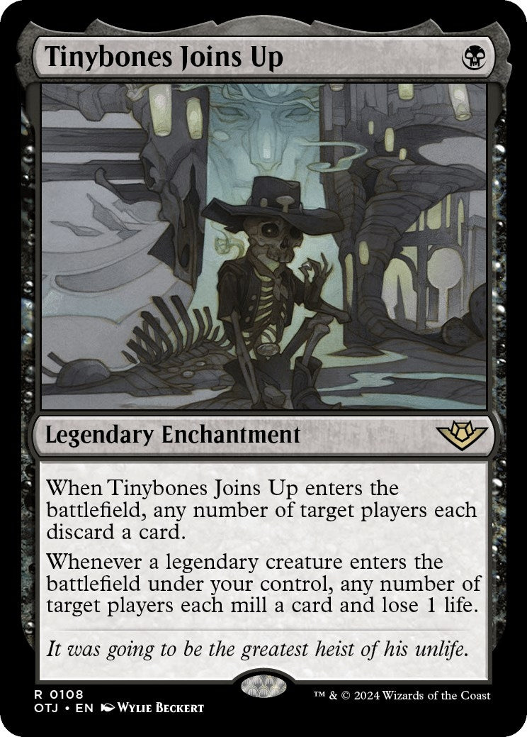 Image for Tinybones Joins Up (108) (OTJ) - Magic: The Gathering