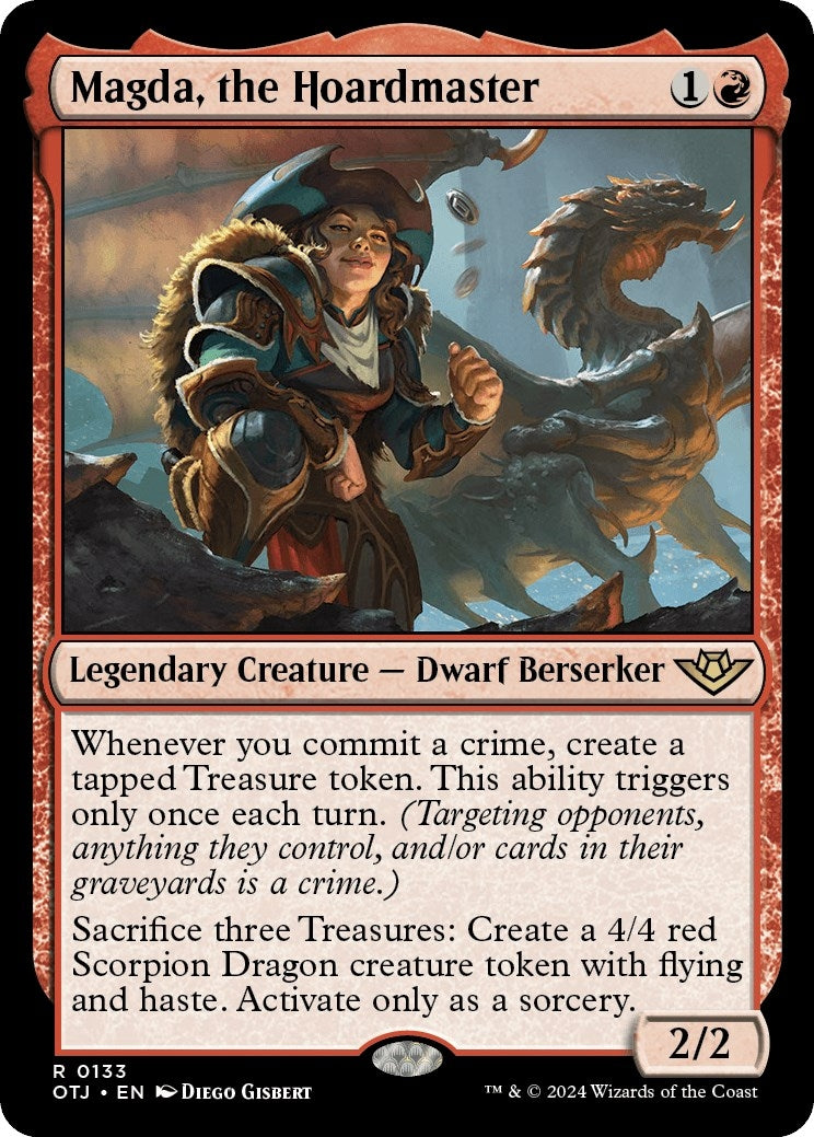 Image for Magda, the Hoardmaster (133) (OTJ) - Magic: The Gathering