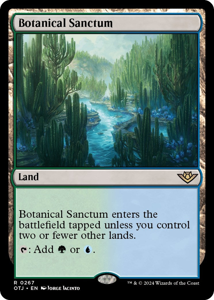 Image for Botanical Sanctum (267) (OTJ) - Magic: The Gathering