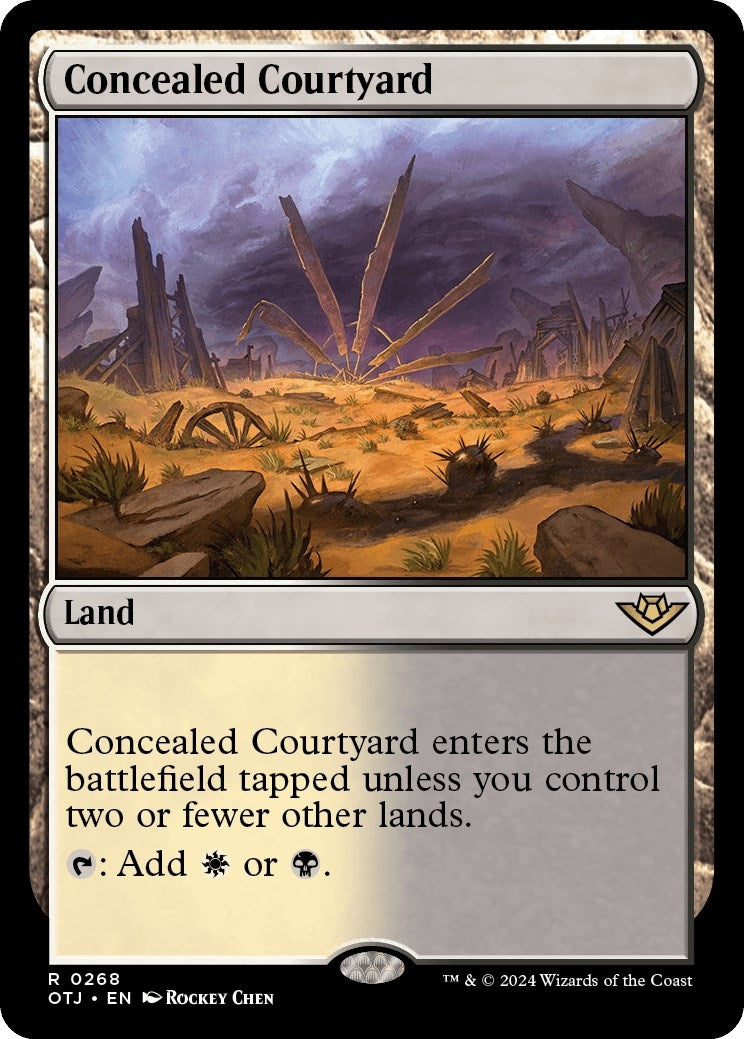 Image for Concealed Courtyard (268) (OTJ) - Magic: The Gathering