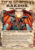 Image for Rakdos, the Muscle (Showcase) (297) (OTJ) - Magic: The Gathering