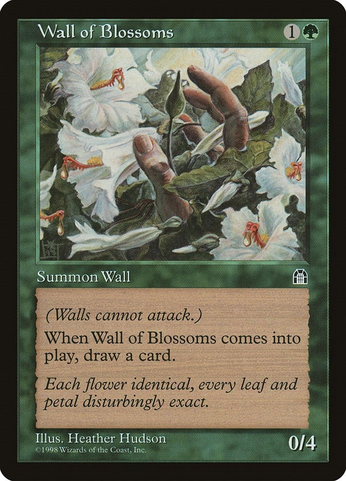 Image for Wall of Blossoms (STH) - Magic: The Gathering