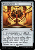 Image for Transmutation Font (28) (BIG) - Magic: The Gathering