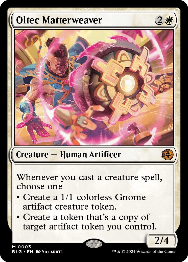 Image for Oltec Matterweaver (3) (BIG) - Magic: The Gathering