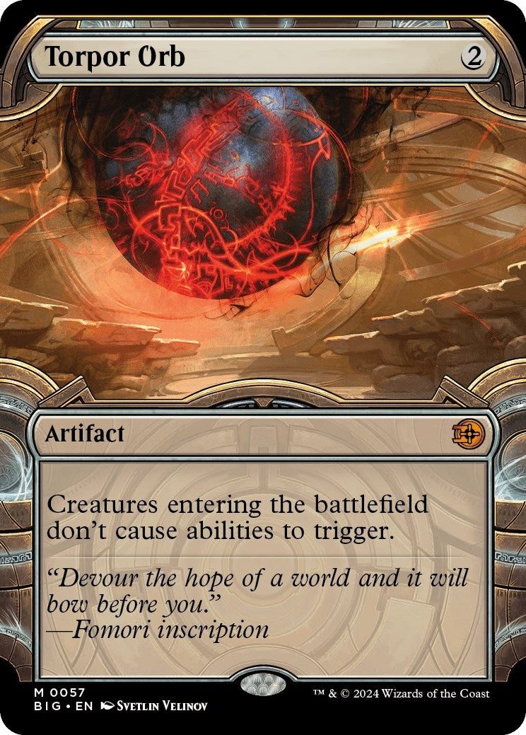 Image for Torpor Orb (Showcase) (57) (BIG) - Magic: The Gathering