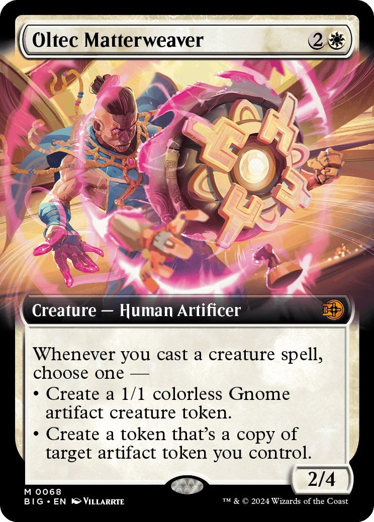 Image for Oltec Matterweaver (Extended Art) (68) (BIG) - Magic: The Gathering