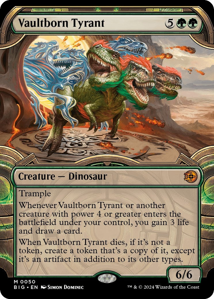 Image for Vaultborn Tyrant (Showcase) (50) (BIG) - Magic: The Gathering